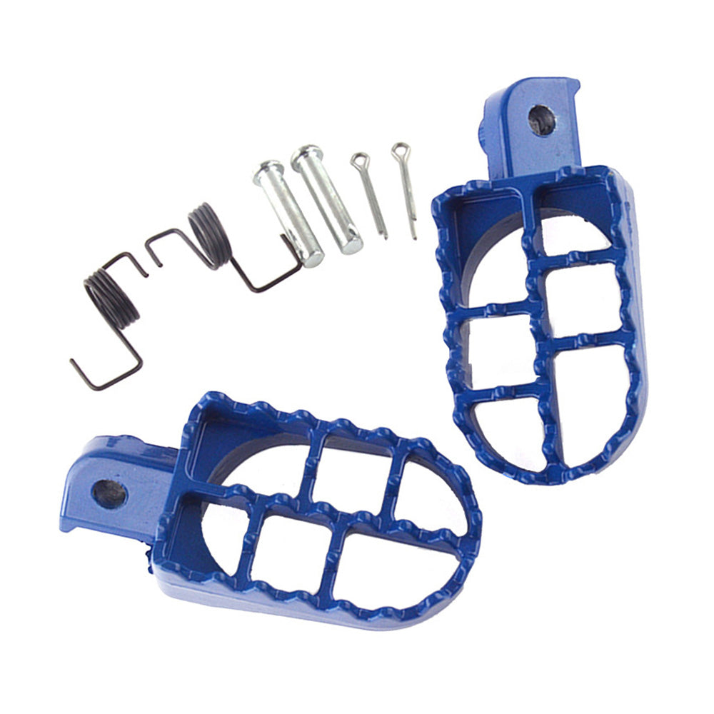 Blue FOOT PEG FOOTREST ASSEMBLY FOOTPEG Suitable For YAMAHA PW50 PY50 PEEWEE-3