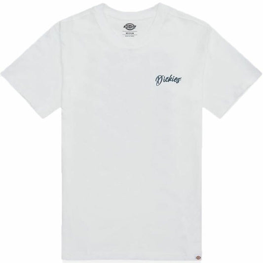 Men’s Short Sleeve T-Shirt Dickies Dighton White-0
