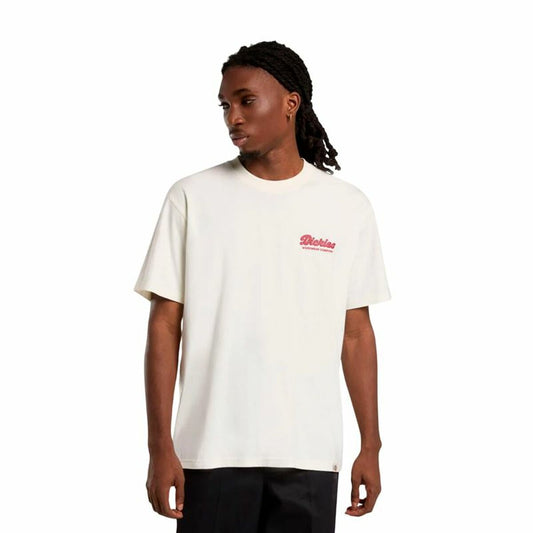 Men’s Short Sleeve T-Shirt Dickies Lewistown Ss White-0