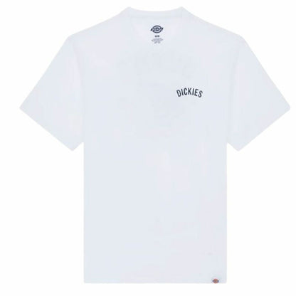 Men’s Short Sleeve T-Shirt Dickies Dickies Snake Ss Tee White-0