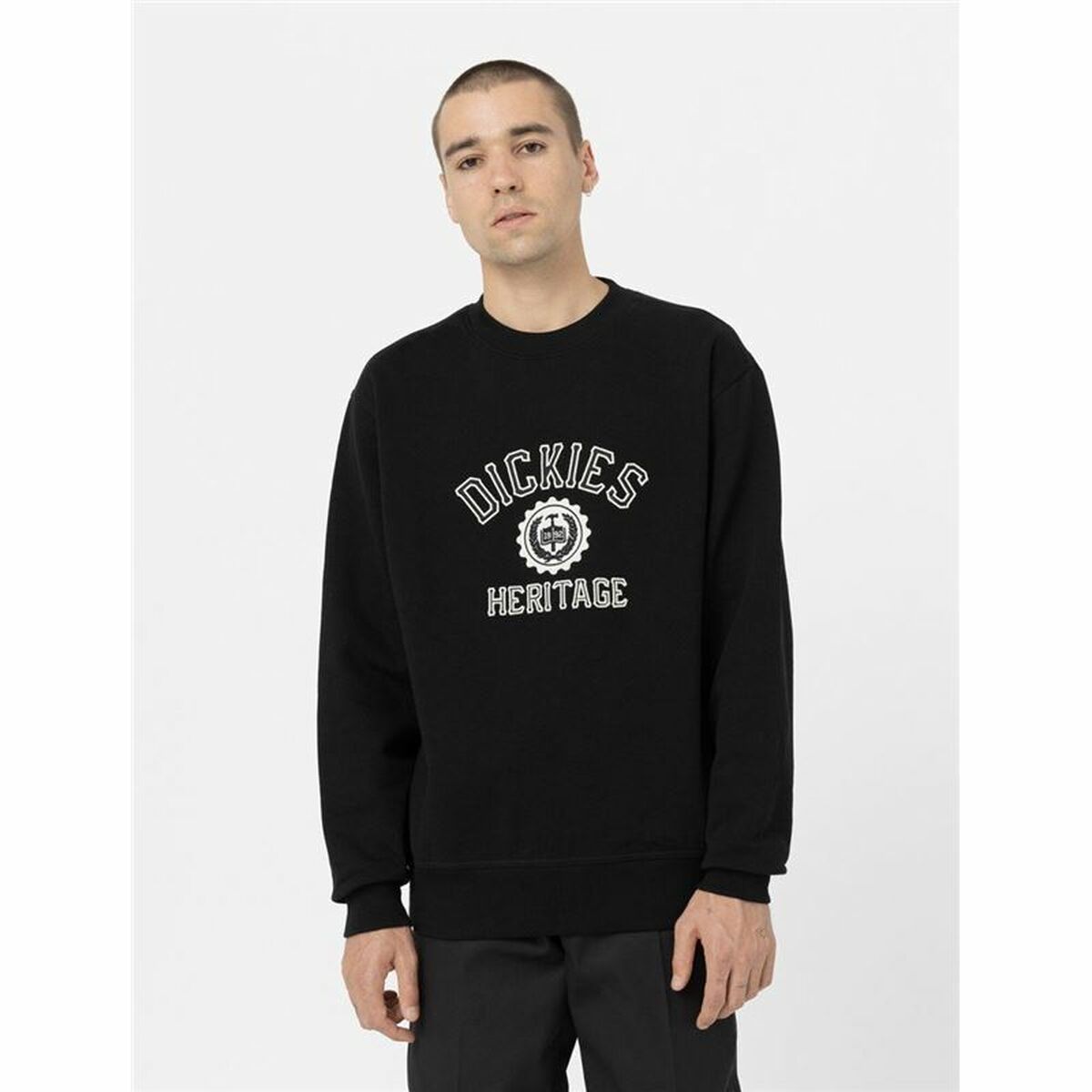 Men’s Hoodie Dickies Oxford White Black-5