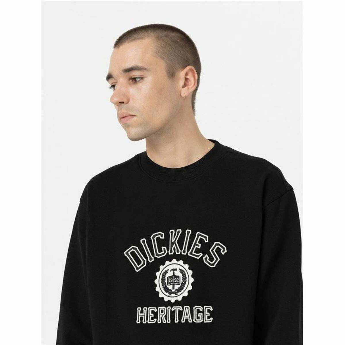 Men’s Hoodie Dickies Oxford White Black-3