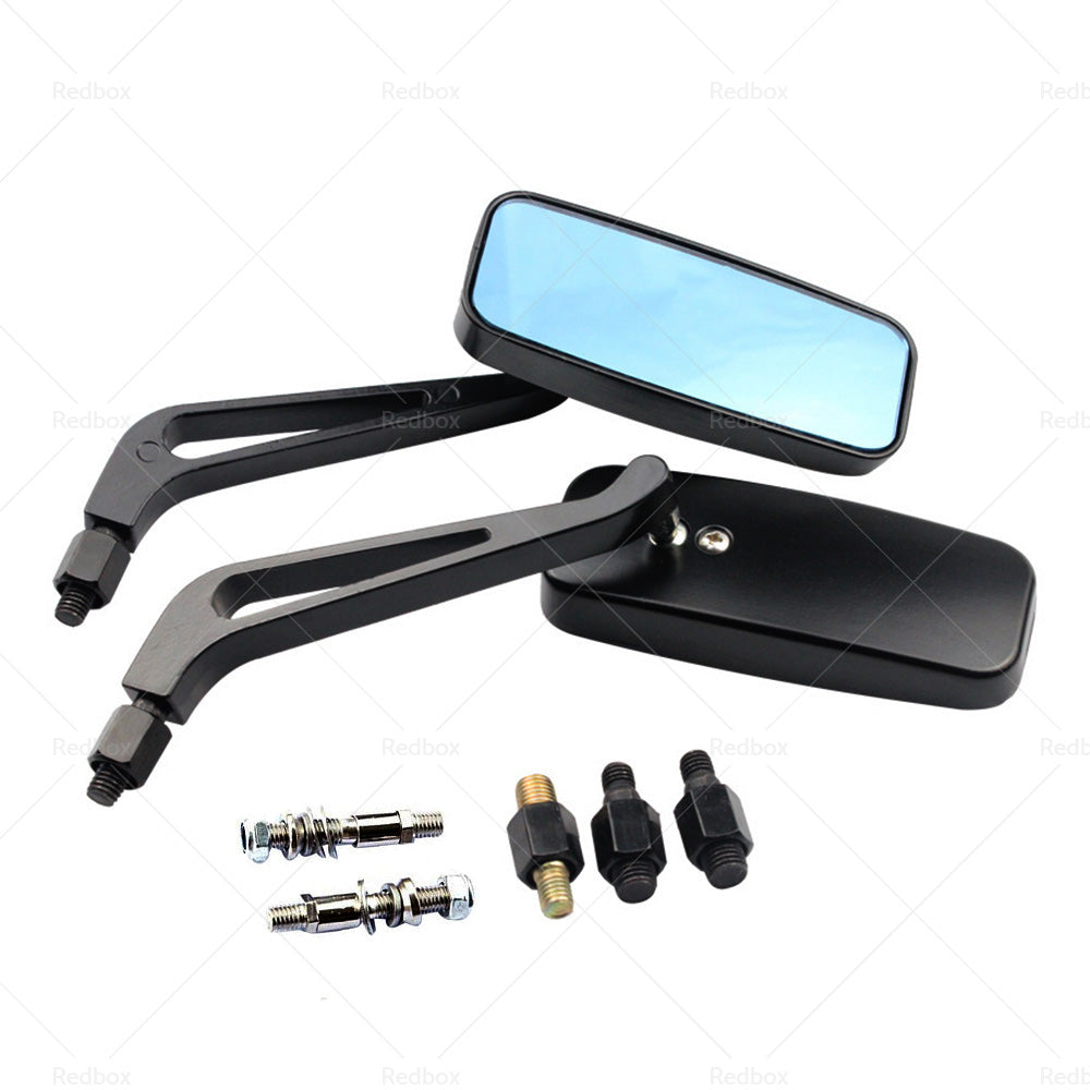 8 10mm Motorcycle Mirror Suitable For Chopper Cruiser Bobber Racer Cafe Scootor-4