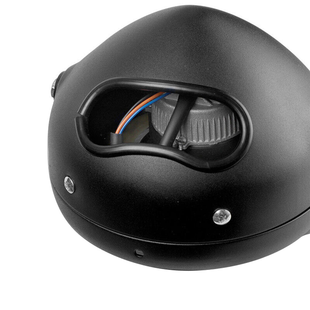 Motorcycle 6. 5inch LED Headlight Spiral Side Mount Bracket Suitable For Cafe Racer-3