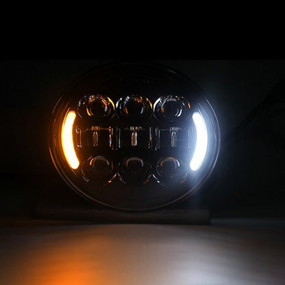 LED Motorcycle Headlight Suitable For Harley Davidson Street XG500 Softail Dyna-3