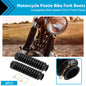 2PCS Postie Bike Fork Boots Boot Gaiter Suitable For Honda CT110 CT110X CG125-0