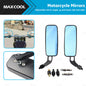 8 10mm Motorcycle Mirror Suitable For Chopper Cruiser Bobber Racer Cafe Scootor-0