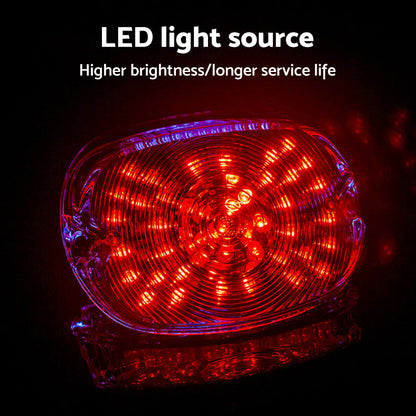 LED Rear Tail Light Brake Smoke Suitable For Harley Touring Dyna Glide Softail-4