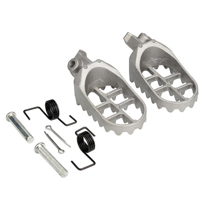 Foot Pegs Footpegs Suitable For Yamaha TW200 PW50 PW80 Peewee Pit Dirt Bikes-2