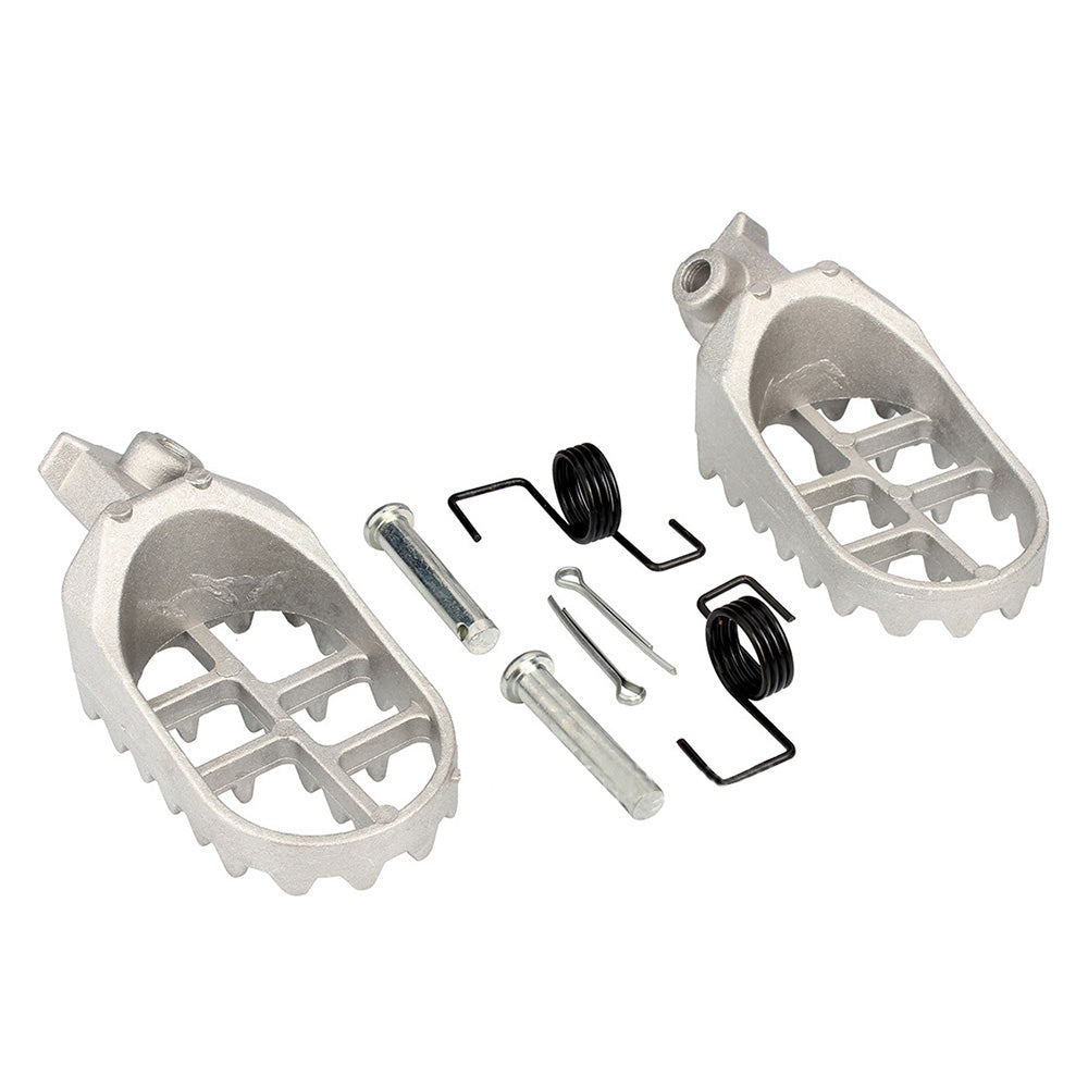 Foot Pegs Footpegs Suitable For Yamaha TW200 PW50 PW80 Peewee Pit Dirt Bikes-3