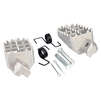 Foot Pegs Footpegs Suitable For Yamaha TW200 PW50 PW80 Peewee Pit Dirt Bikes-4