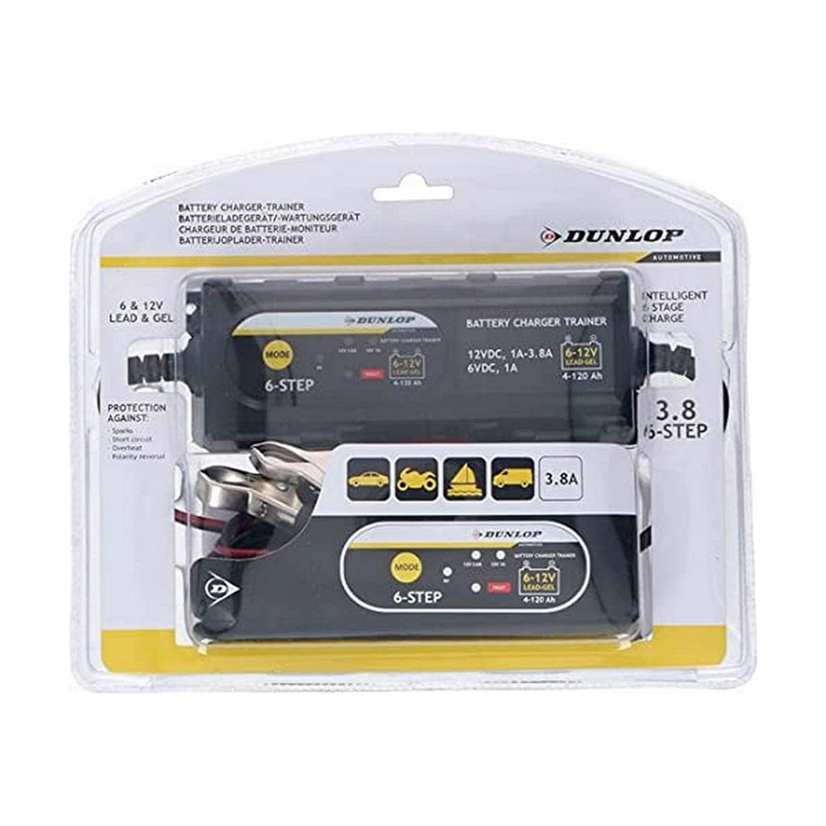Battery charger Dunlop 6-12 V-1