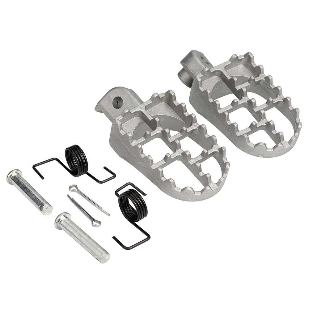 Foot Pegs Footpegs Suitable For Yamaha TW200 PW50 PW80 Peewee Pit Dirt Bikes-0