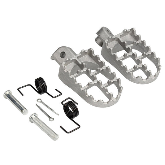 Foot Pegs Footpegs Suitable For Yamaha TW200 PW50 PW80 Peewee Pit Dirt Bikes-0