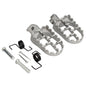 Foot Pegs Footpegs Suitable For Yamaha TW200 PW50 PW80 Peewee Pit Dirt Bikes-0