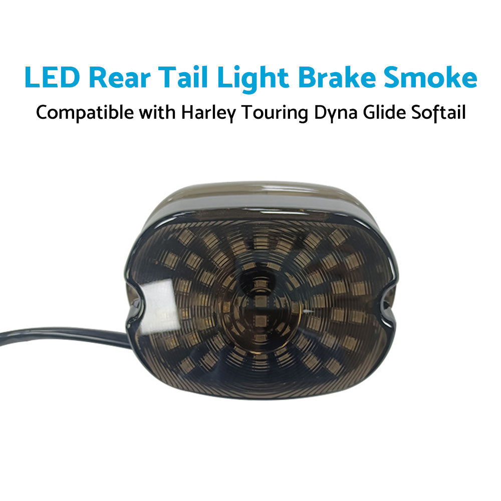 LED Rear Tail Light Brake Smoke Suitable For Harley Touring Dyna Glide Softail-1