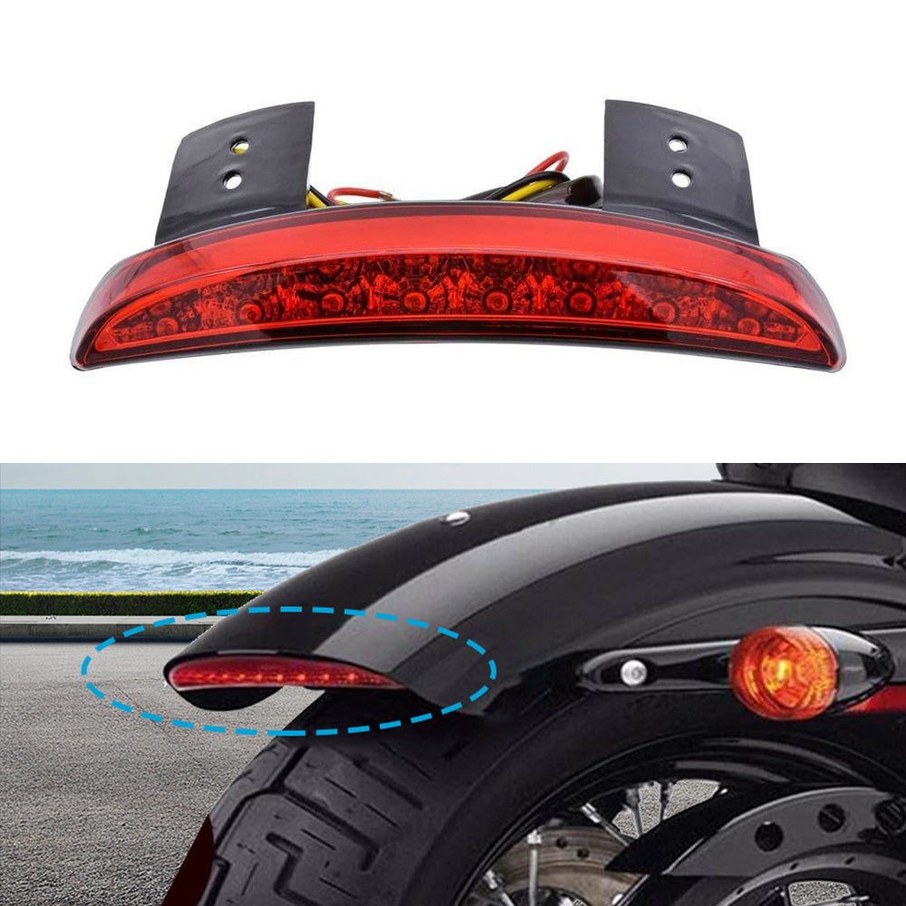 Suitable For Motorcycle Bobber Chopper LED Rear Turn Signal Brake Tail Light-2
