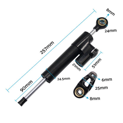 Suitable for Honda Yamaha Kawasaki Motorcycle CNC Steering Damper Stabilizer-0