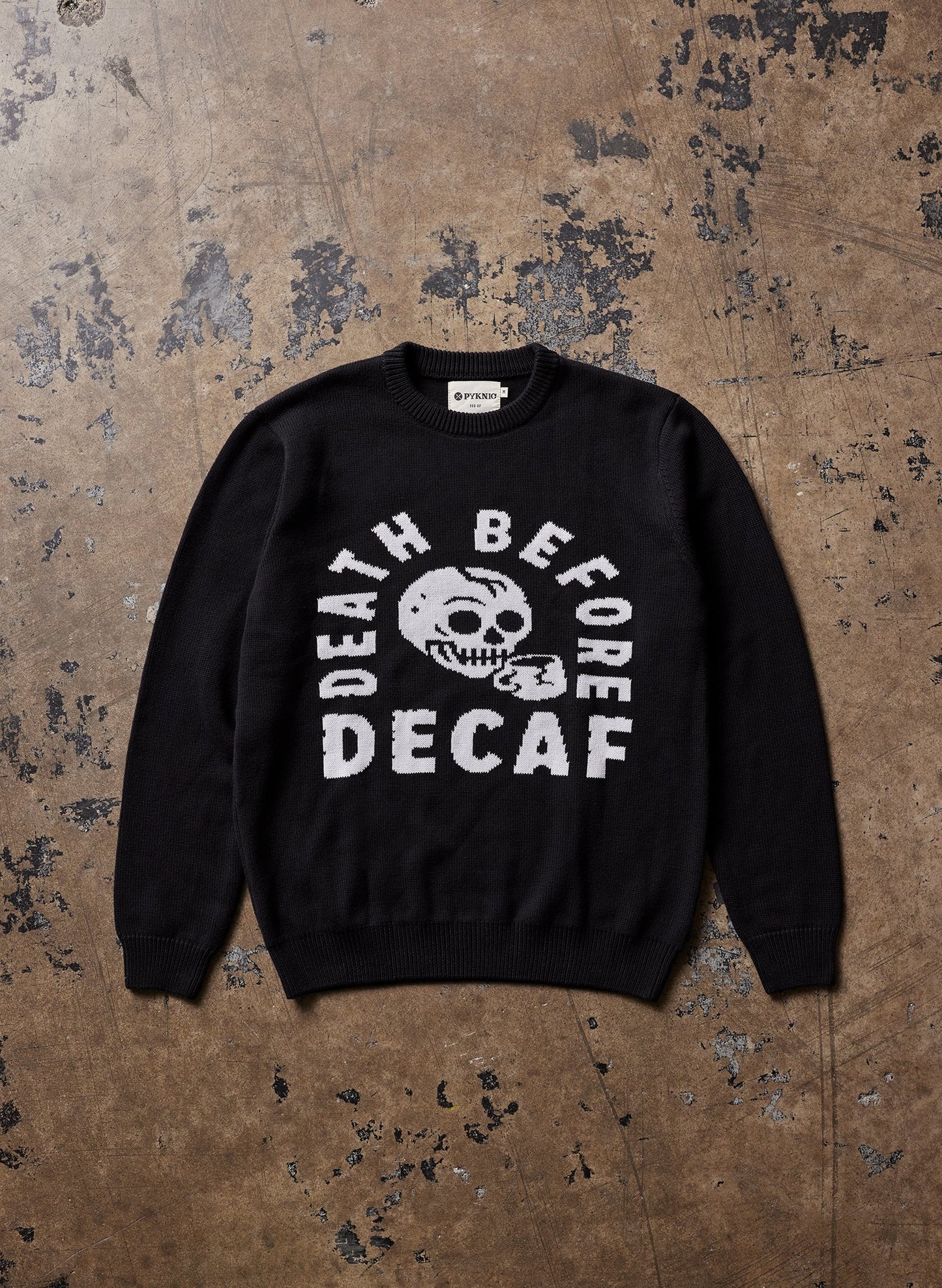 Death Before Decaf Sweater