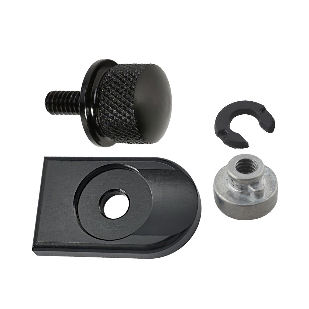 Seat Bolt Tab Screw Mount Nut Cover Kit Suitable For Harley-Davidson 1996-2020-0