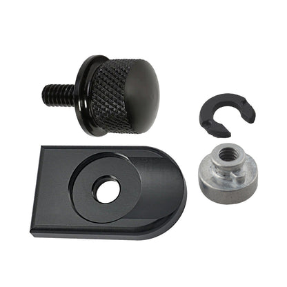 Seat Bolt Tab Screw Mount Nut Cover Kit Suitable For Harley-Davidson 1996-2020-0