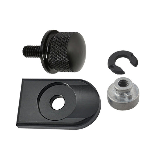 Seat Bolt Tab Screw Mount Nut Cover Kit Suitable For Harley-Davidson 1996-2020-0
