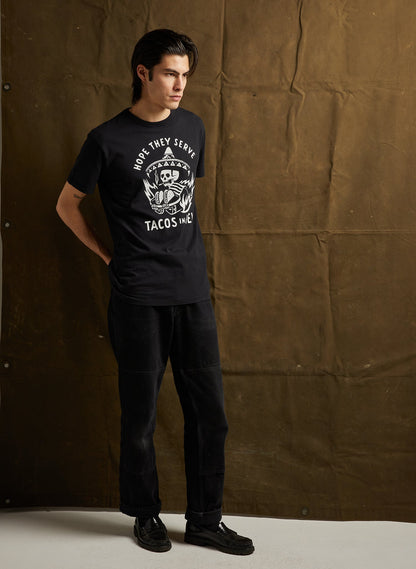 Hope They Serve Tacos in Hell Tee