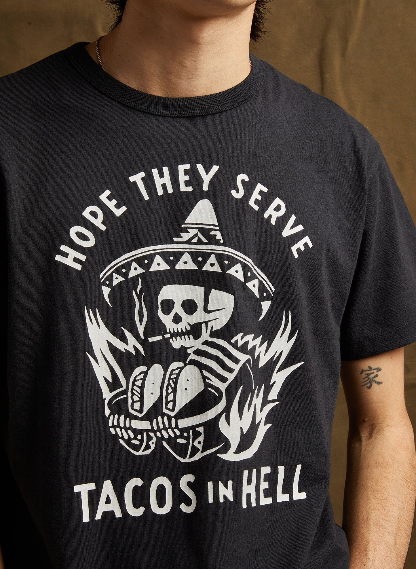 Hope They Serve Tacos in Hell Tee